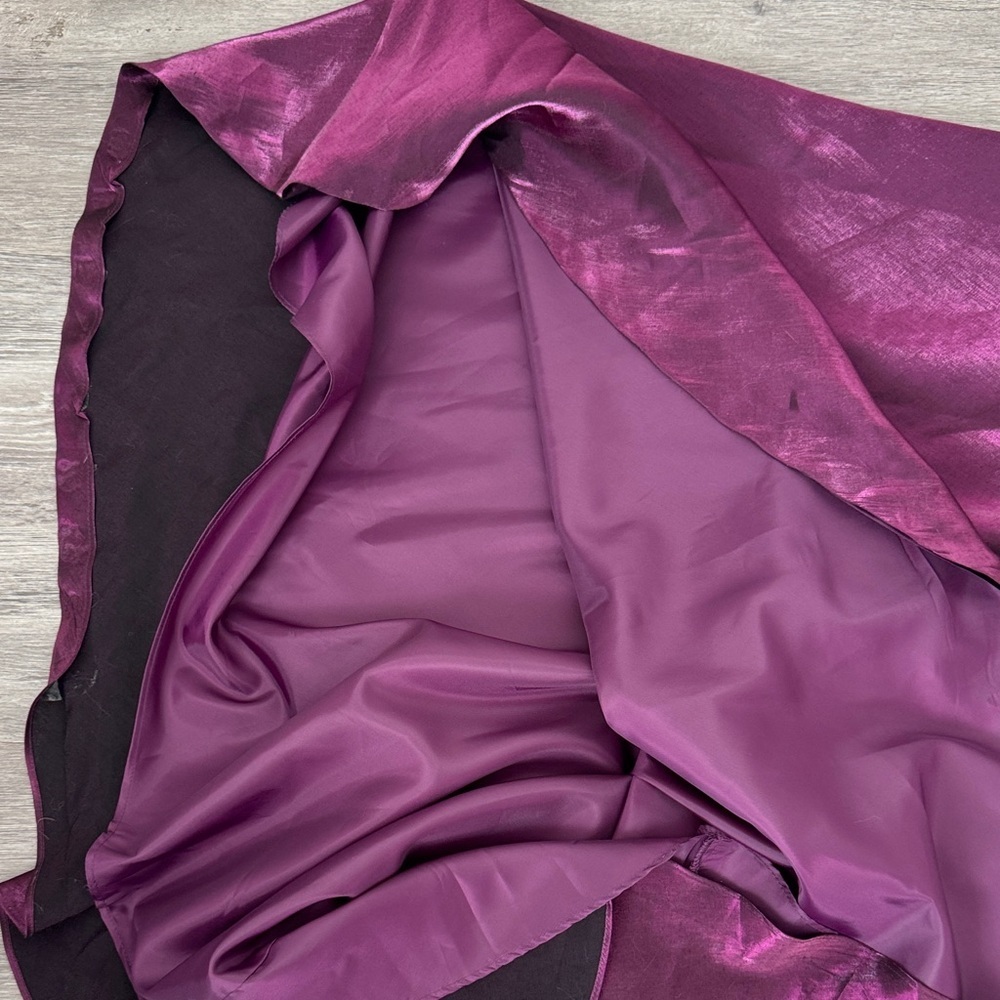 Alex Evenings Deep Purple Iridescent Maxi Dress - Picture 14 of 17